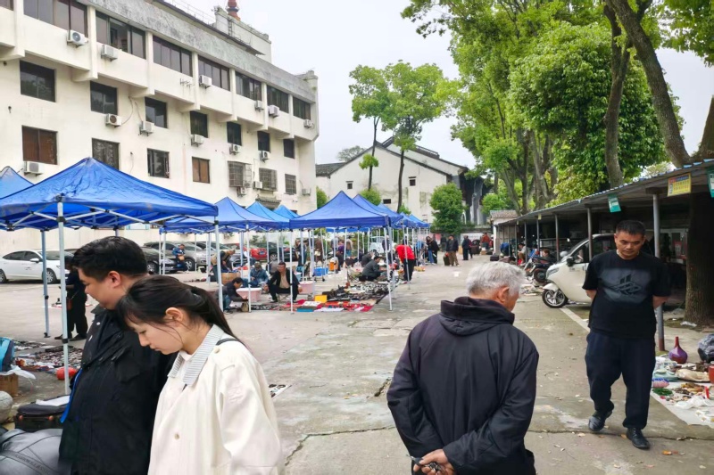 藏韵满皖江——娄底皖江文化园古玩集市沉新开市